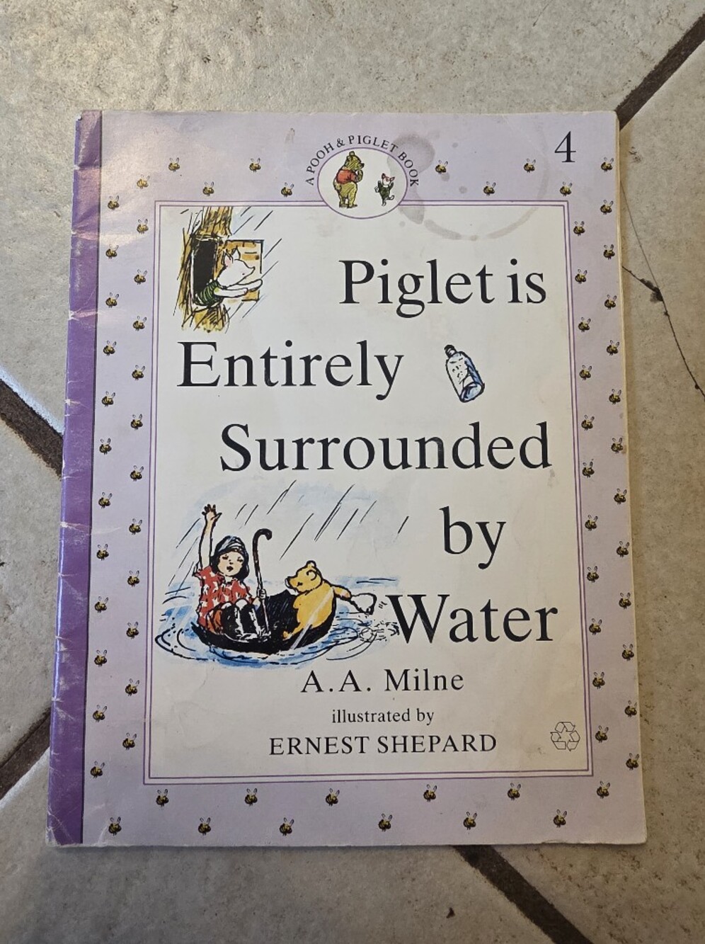 Piglet Is Entirely Surrounded By Water Pooh And Piglet Book #4